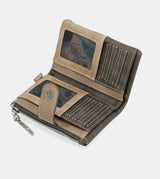 Rune wallet with two closures