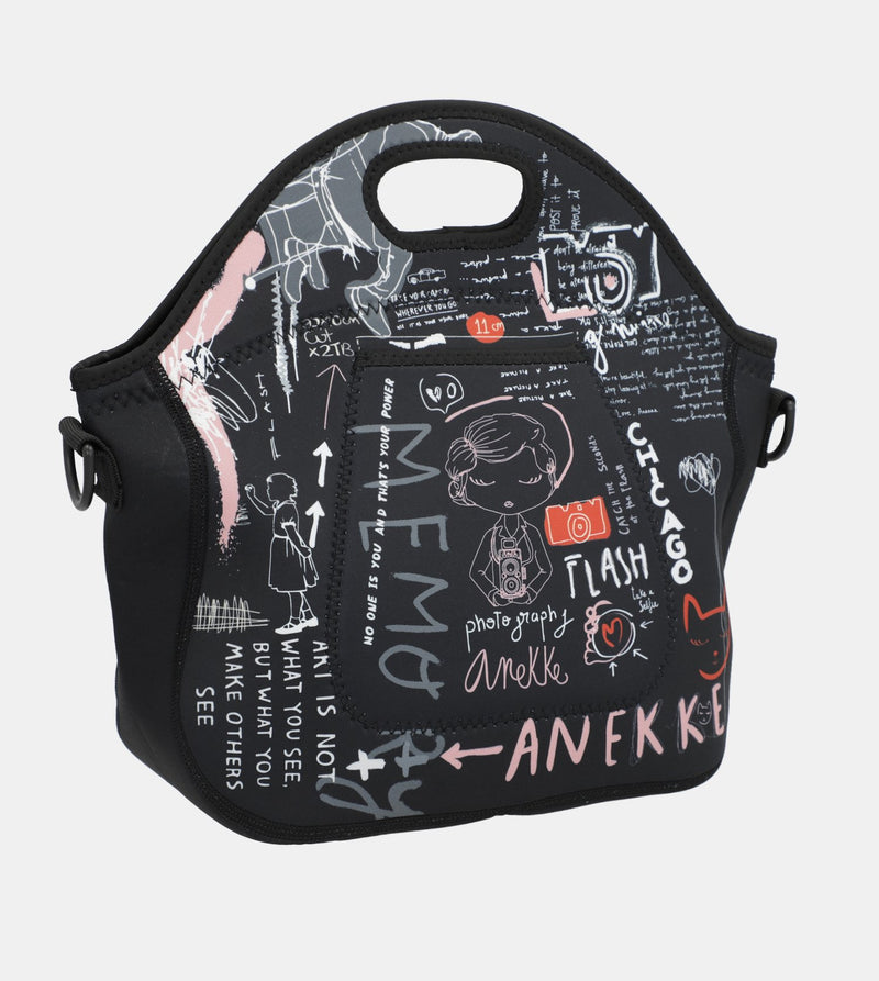 City neoprene lunch bag