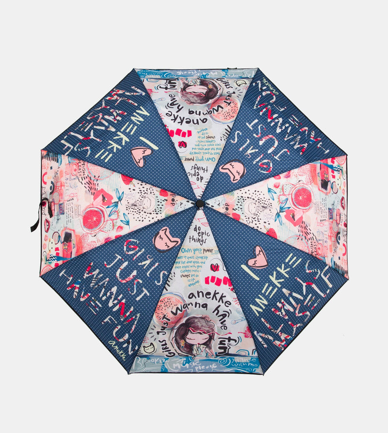 Manual folding umbrella Fun & Music