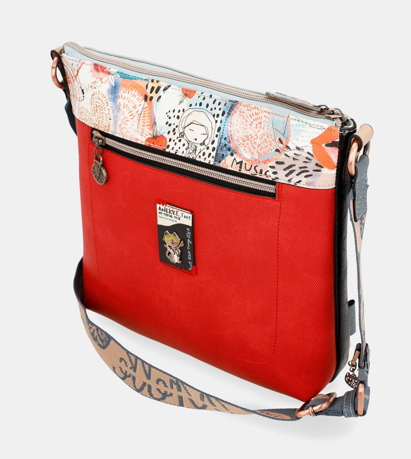 Fun & Music Shoulder bag with pockets Fun & Music