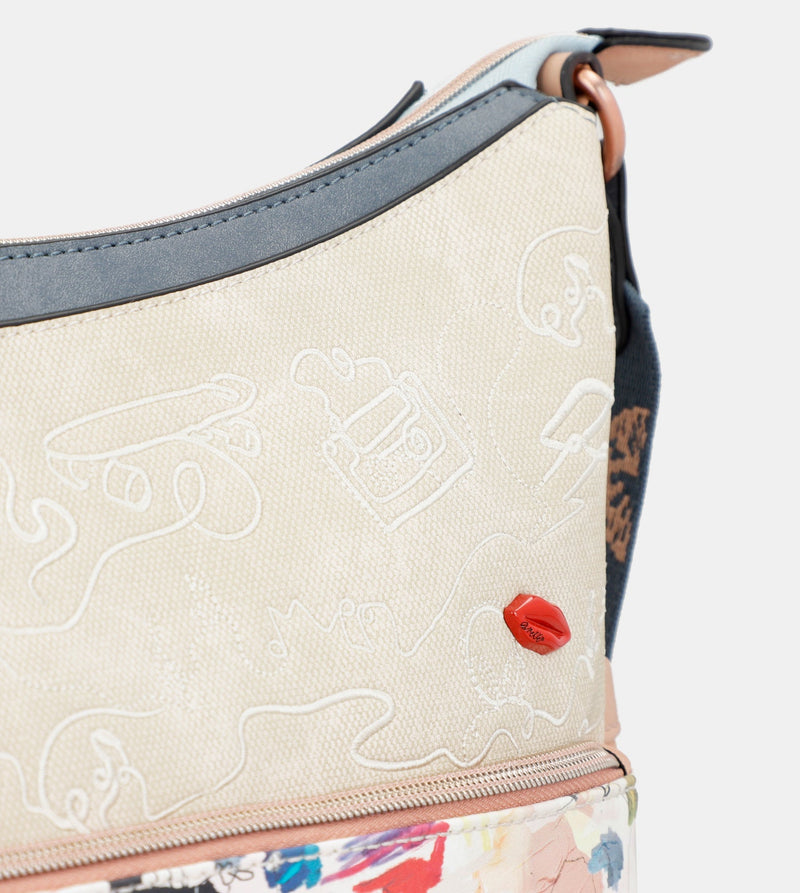 Fancy large handbag
