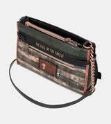 The Forest shoulder bag with metallic appliqués