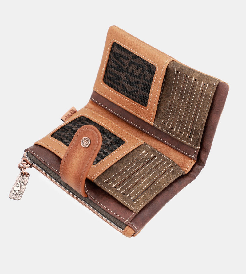 The Forest medium flexible material wallet