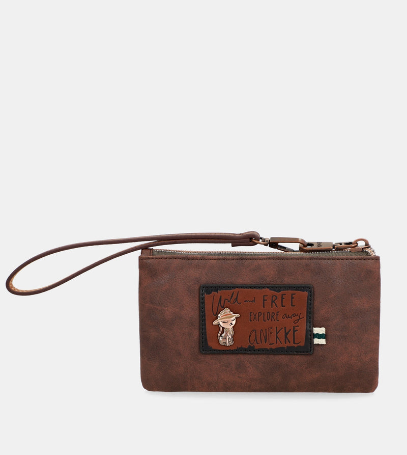 Wild wallet purse with hand strap