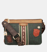 Urban double compartment shoulder bag