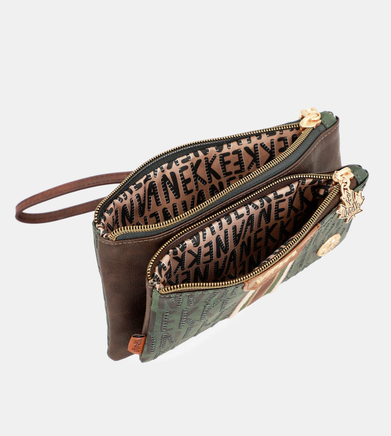 Urban wallet purse with hand strap