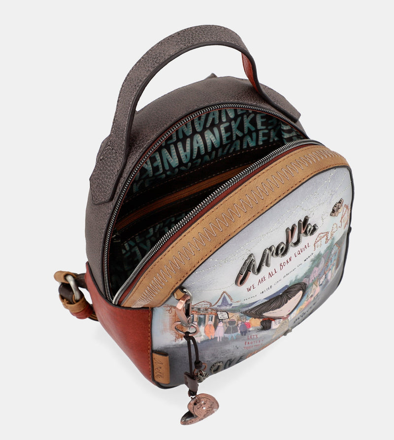 Voice printed backpack