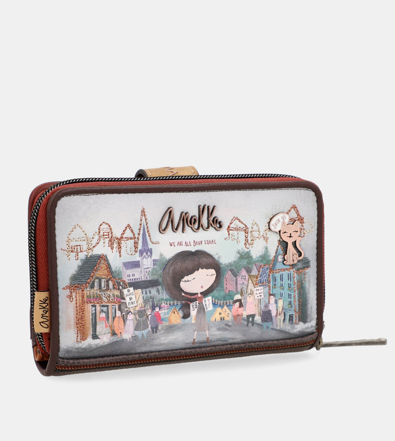 Medium printed wallet Voice