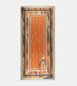Magic Souls ochre print scarf