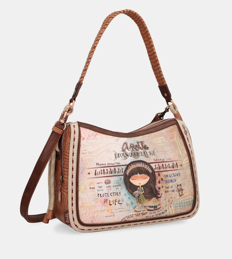 Menire crossbody bag with shoulder strap