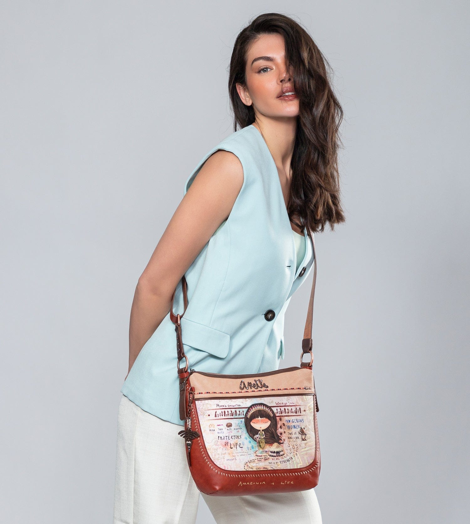 Menire large crossbody bag