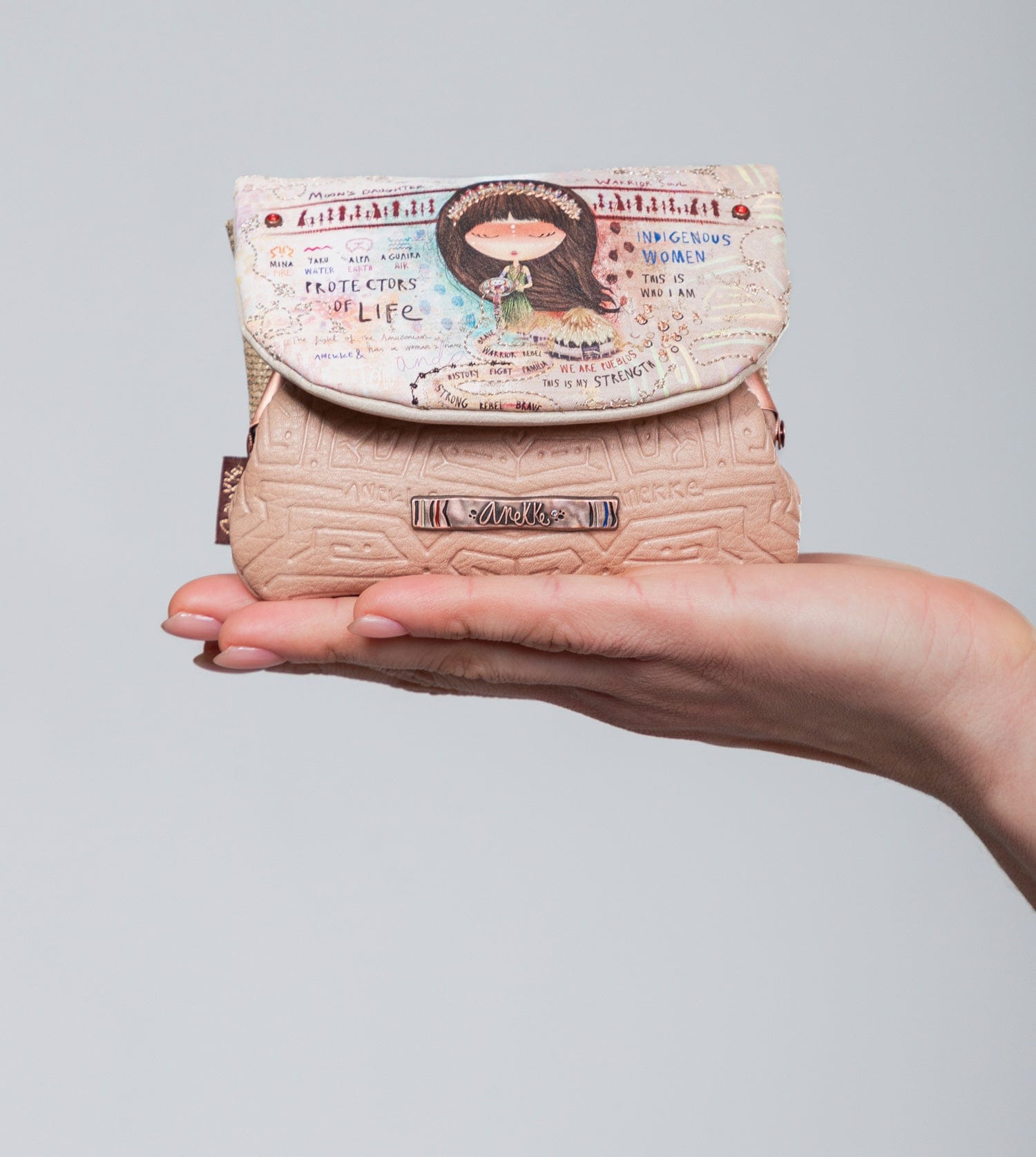 Menire flap coin purse