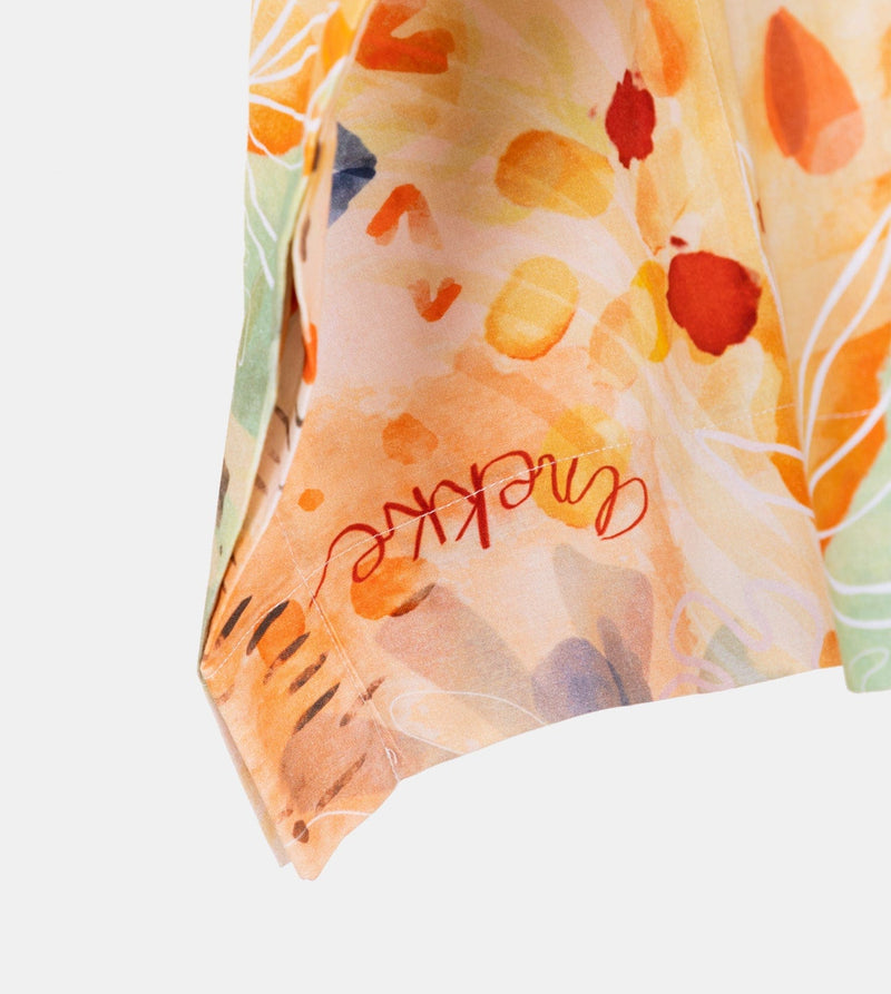 Nature print kaftan