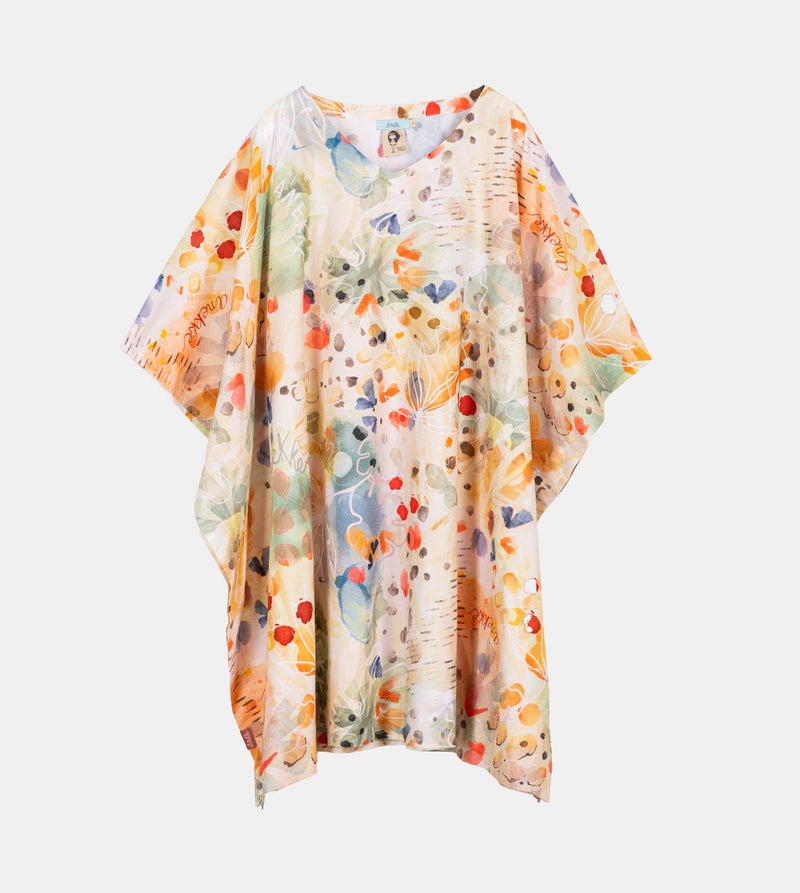 Nature print kaftan