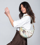 Amazonia oval crossbody bag plus messenger bag