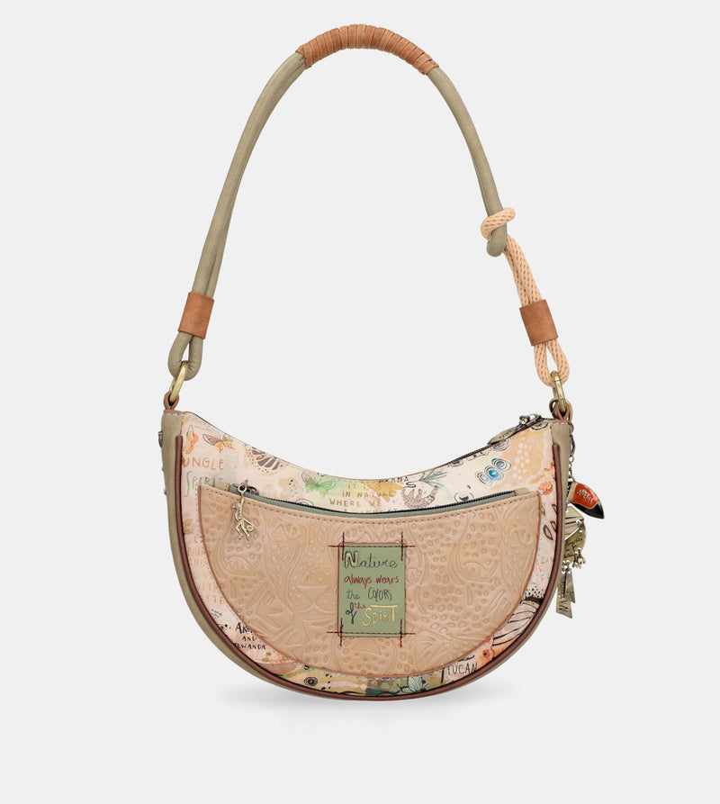 Amazonia oval crossbody bag plus messenger bag