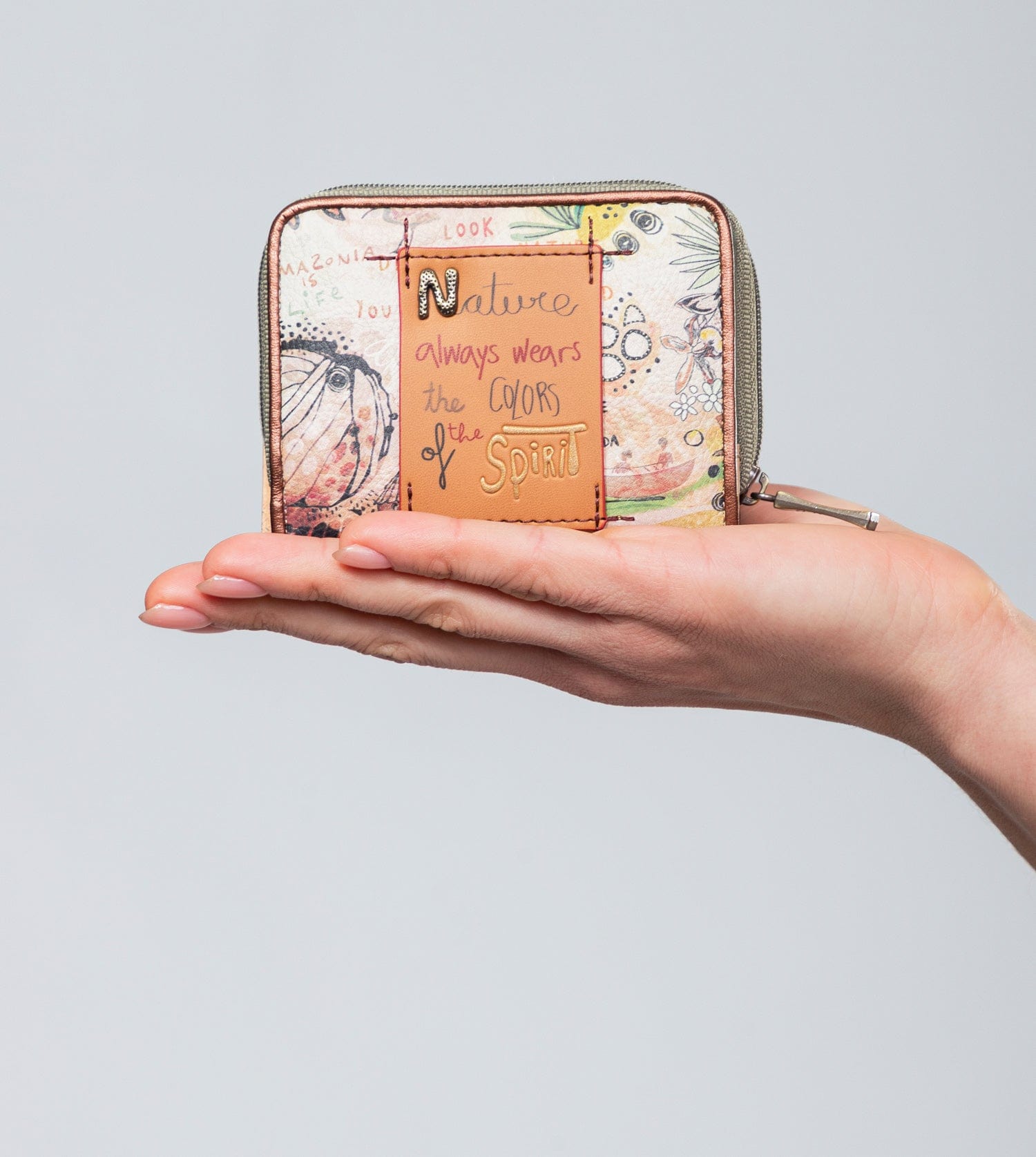Butterfly small RFID wallet