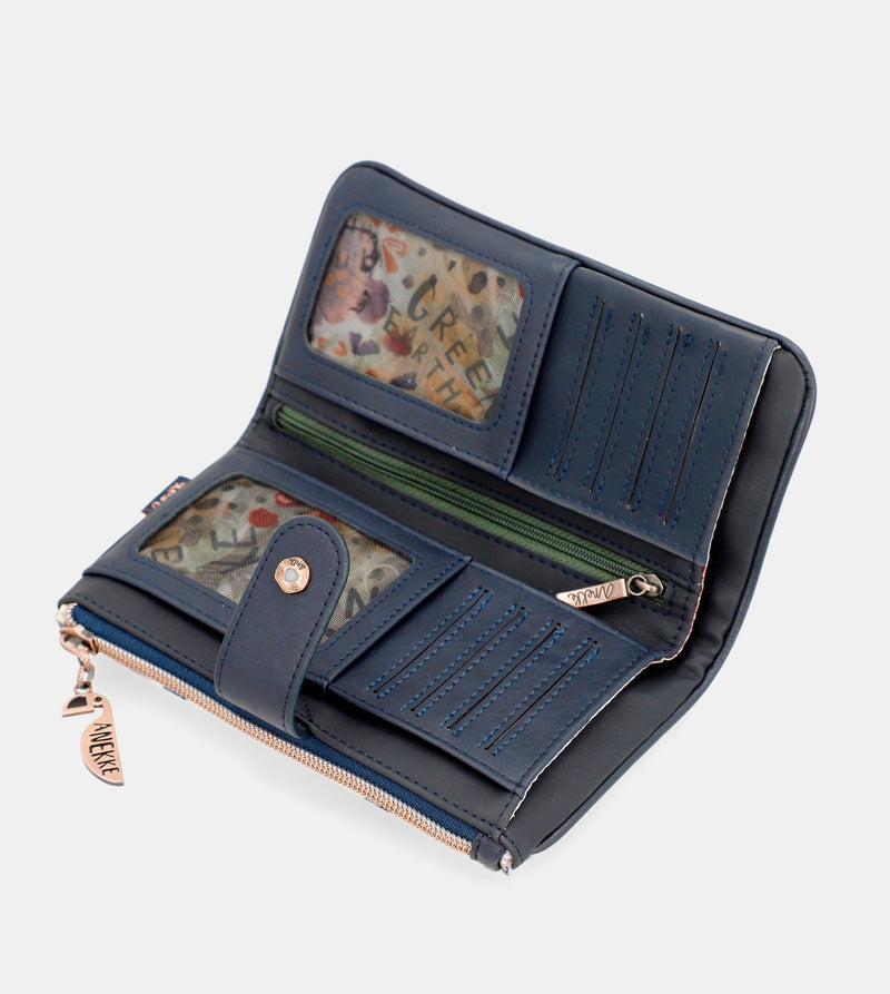 Nature Pachamama large RFID wallet