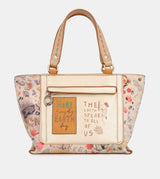 Nature Pachamama golden tote bag