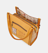 Nature Pachamama ochre crossbody bag