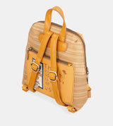 Nature Pachamama ochre backpack