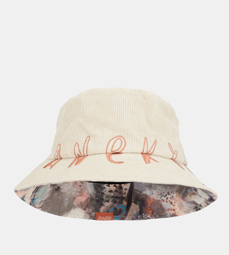 Contemporary Beige Bucket Hat