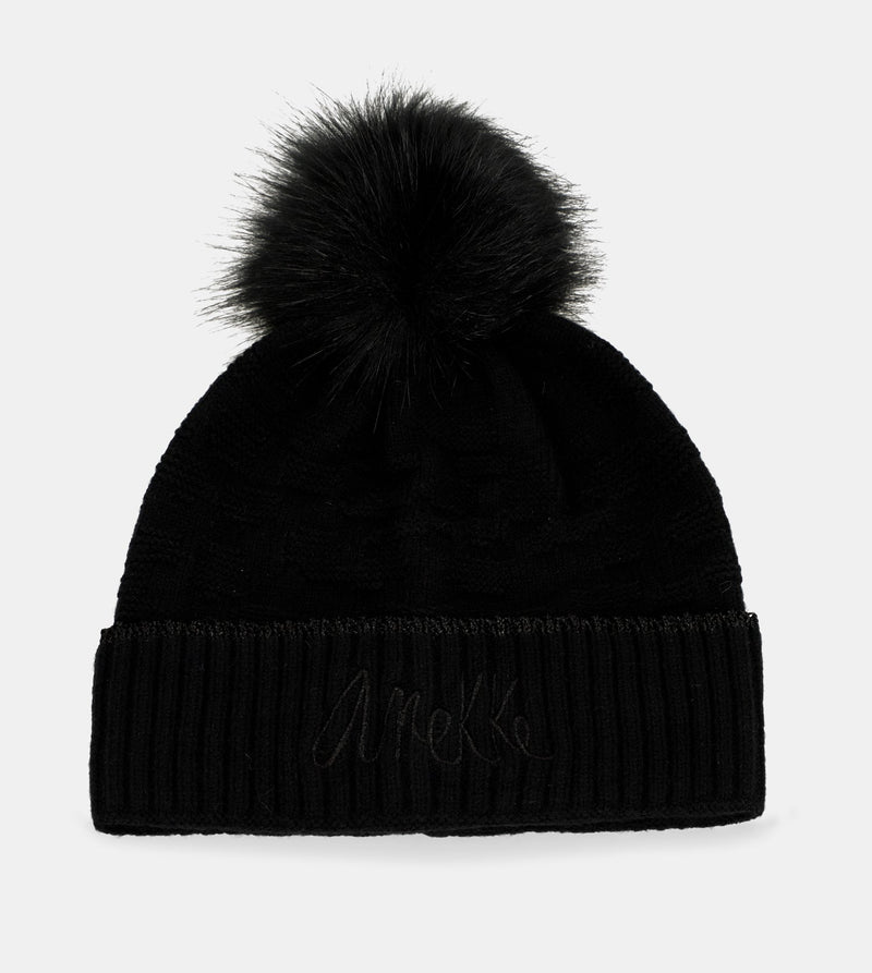 Black Shodō Wool Hat