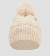 Beige Shodō Knit Hat