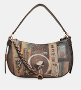 Shōen oval bag with chain