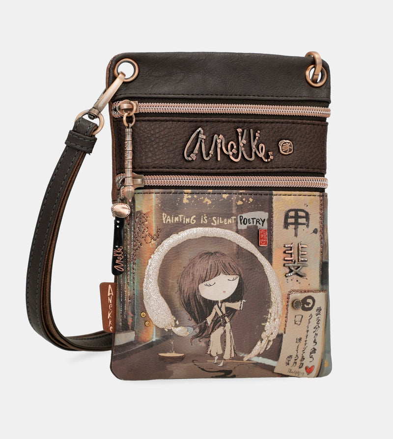 Shōen brown shoulder bag