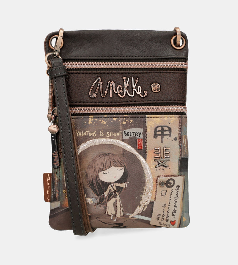 Shōen brown shoulder bag