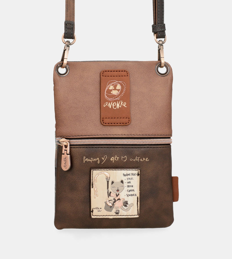Shōen brown shoulder bag