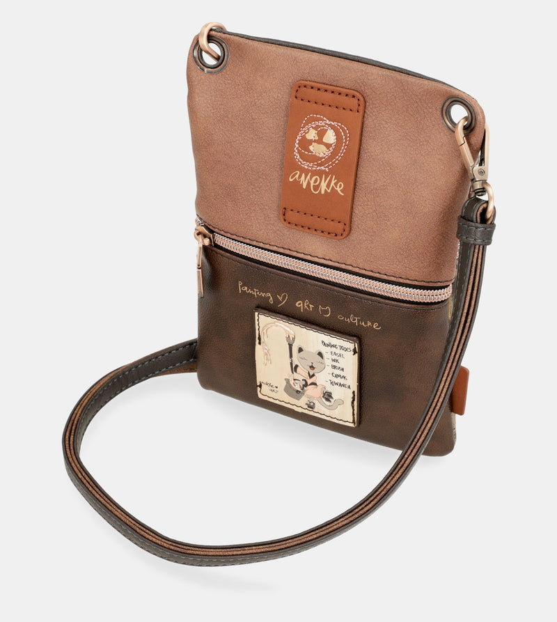 Shōen brown shoulder bag