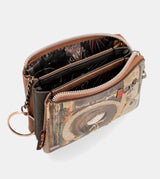 Shōen triple compartment purse