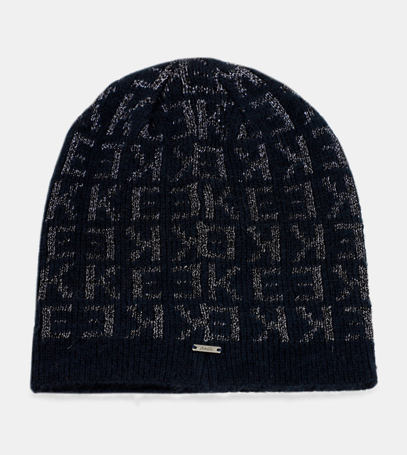 Navy Blue Contemporary Wool Hat