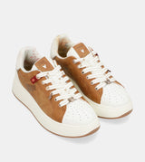 Peace & Love brown sneakers