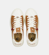 Peace & Love brown sneakers