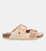 Women's nude bio sandals