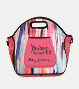 Fashion neoprene lunch bag