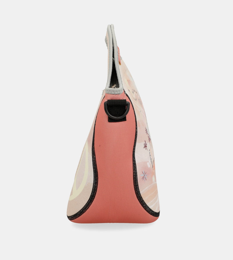 Peace & Love neoprene lunch bag