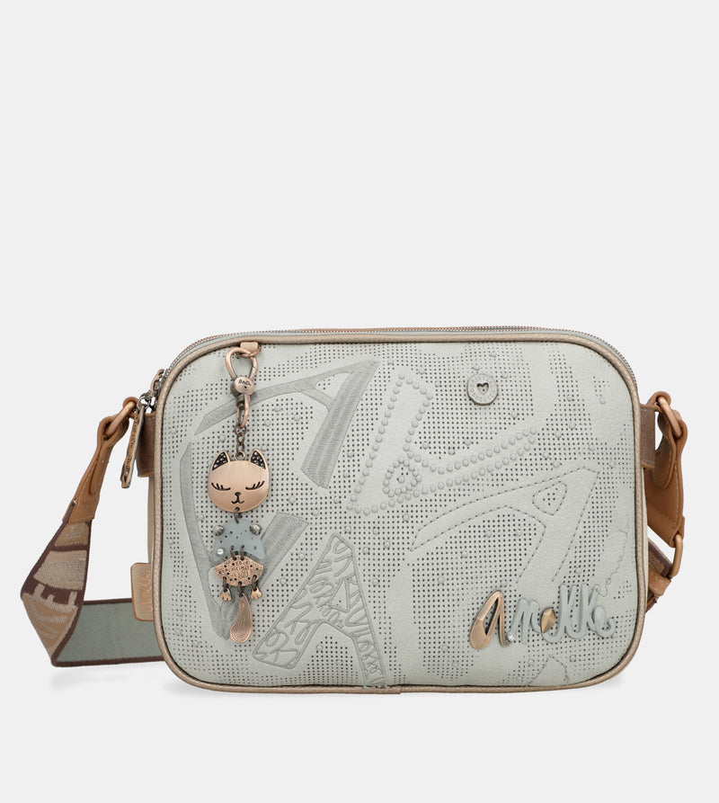 Passion 3-compartment crossbody bag