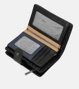 Studio navy blue small RFID wallet