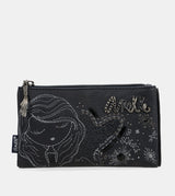 Studio navy blue flexible RFID wallet