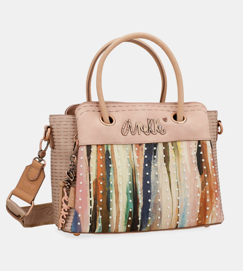 Studio nude handle bag