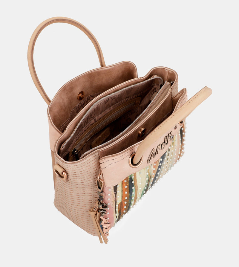 Studio nude handle bag