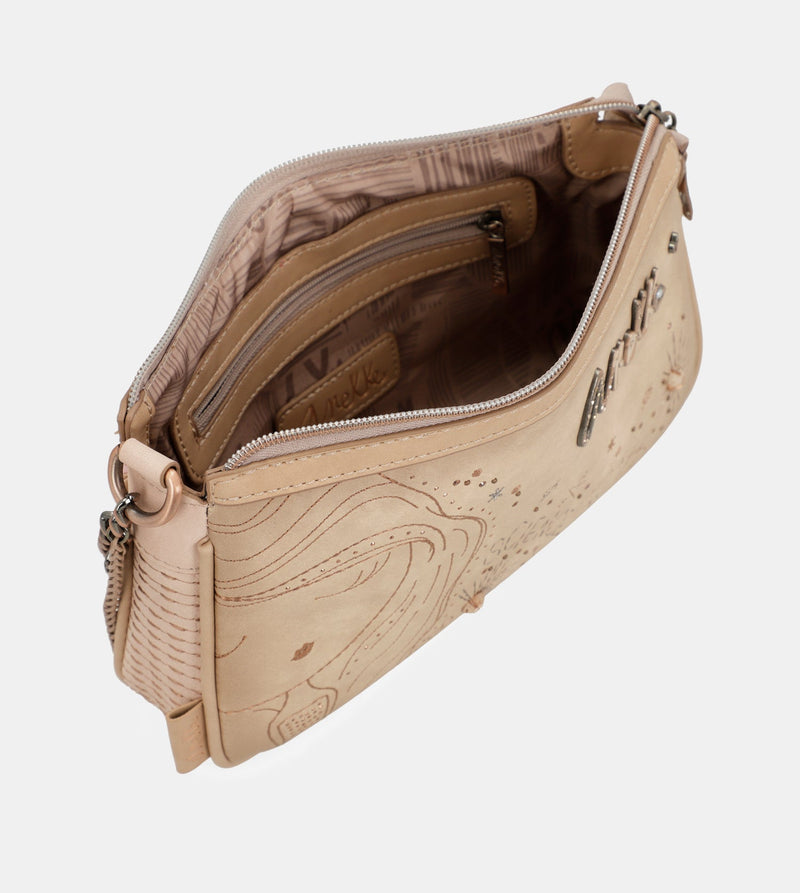 Studio nude baguette bag