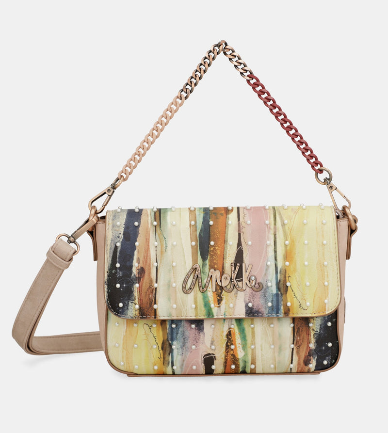 Anekke Studio nude baguette bag