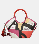 Fashion round handle bag