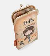 Peace & Love camel 3-in-1 RFID wallet bag