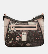 Peace & Love pink crossbody bag